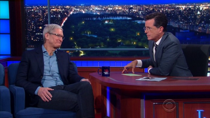 Tim Cook bei Stephen Colbert: iPhone 6s, Outing, Steve Jobs & Apple Car