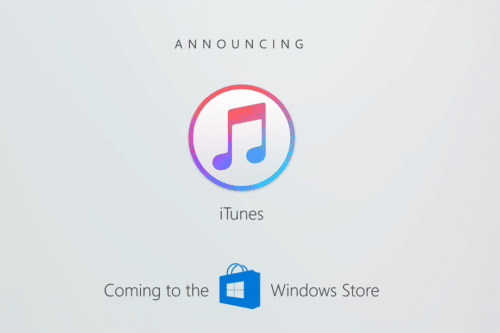 Microsoft kündigt iTunes-Version für Windows Store an