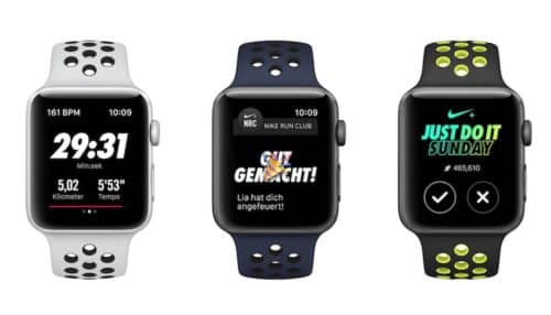 Apple Watch Series 3 Nike+ verfügbar