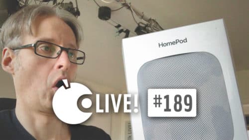 Apfeltalk LIVE! #189 – HomePod Hands On, 16.2., 19 Uhr