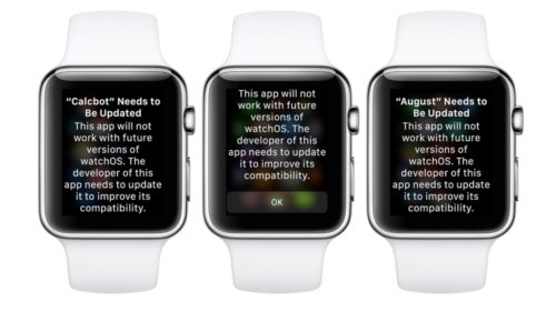 watchOS 5 könnte Unterstützung für alte Apps streichen