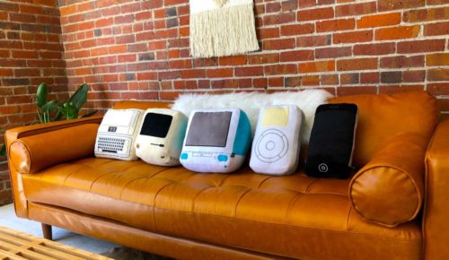 Kickstarter: Retro-Kissen im Apple-Design