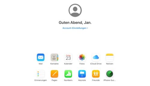 iCloud.com bekommt eine mobile Webseite