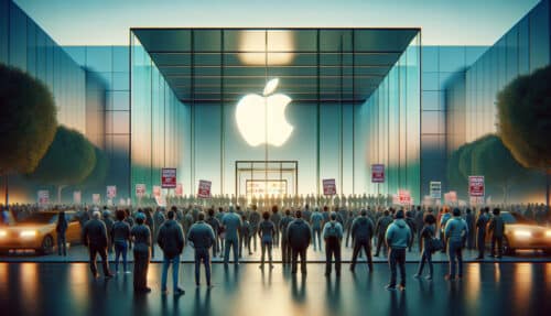 Bloomberg: Apple konfrontiert mit Vorwürfen der Gewerkschaftsbenachteiligung