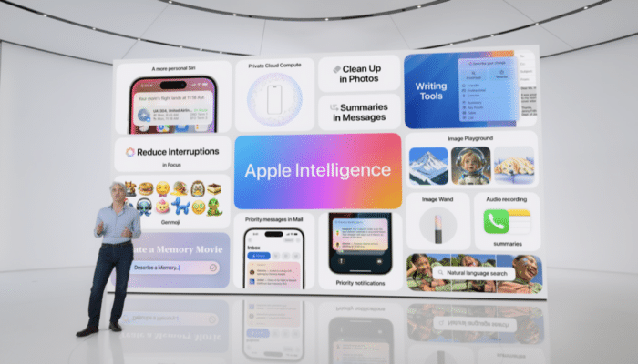 Apple Intelligence Open Source Sprachmodell iOS 18.1 Beta Apple Intelligence