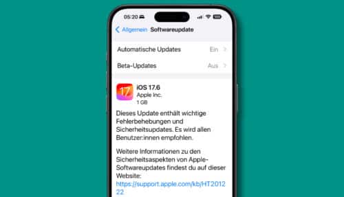 iOS 17.6 und iPadOS 17.6 jetzt verfügbar: Das ist neu