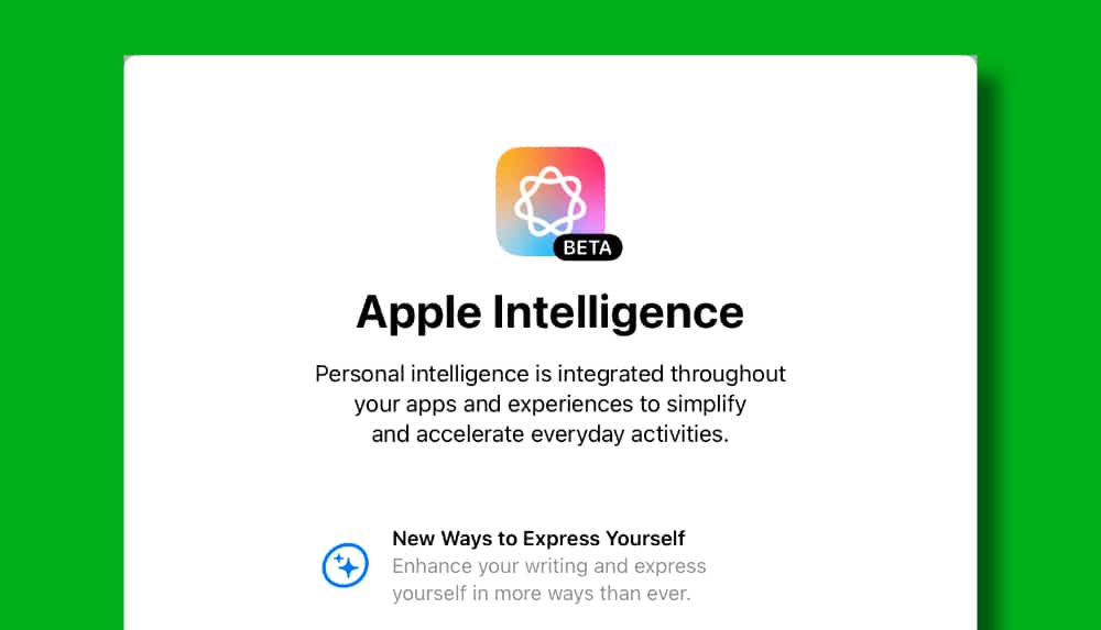 Apple Intelligence in der EU