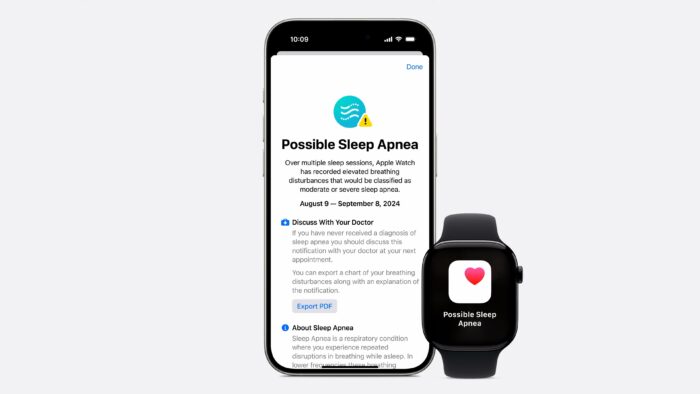 Schlafapnoe Apple Watch Apple Watch Schlafapnoe-Erkennung