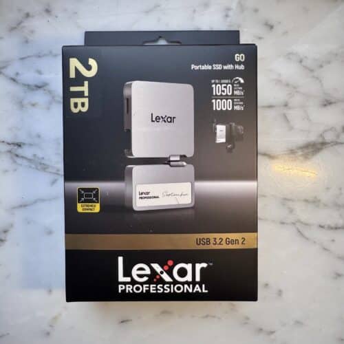 Lexar Professional Go Portable SSD with Hub 2TB