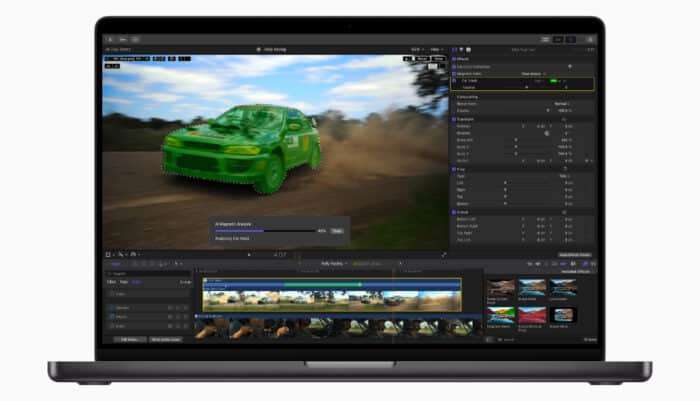 Final Cut Pro 11 Videobearbeitung