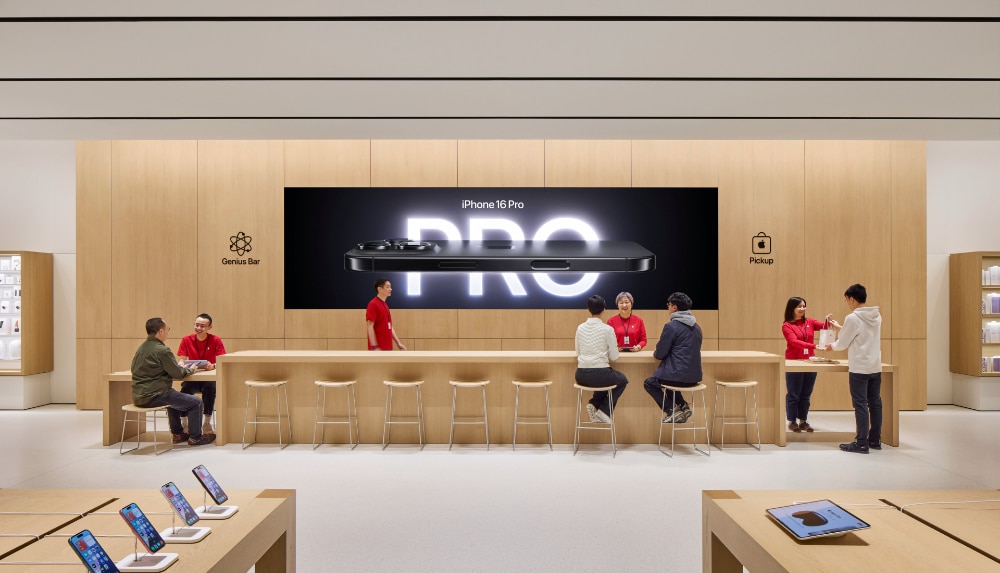 Apple führt neues Store-Design mit kombiniertem Genius Bar und Abholstation ein