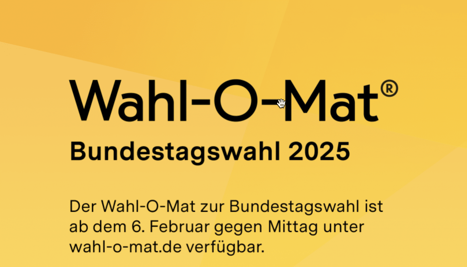 Bundestagswahl 2025: Wahl-O-Mat startet am 6. Februar