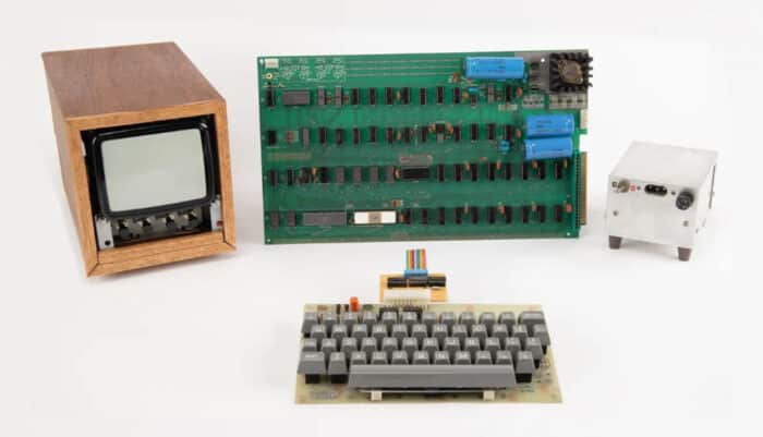 Apple-1 Computer Auktion