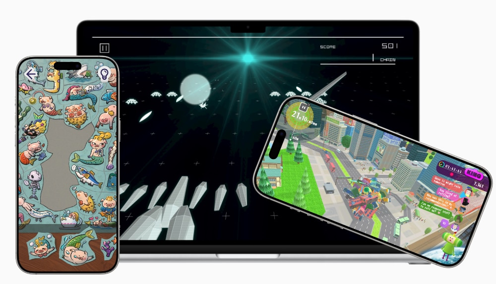 Apple Arcade erweitert Spieleangebot: Sechs neue Titel im April, darunter Katamari und Space Invaders